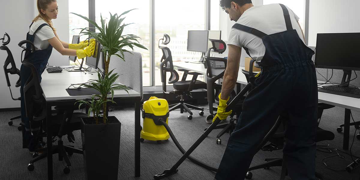 commercial cleaning prevents germs