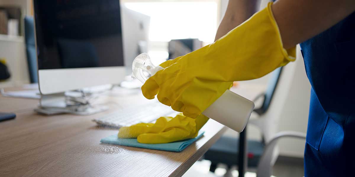 sanitization and disinfection in the workplace