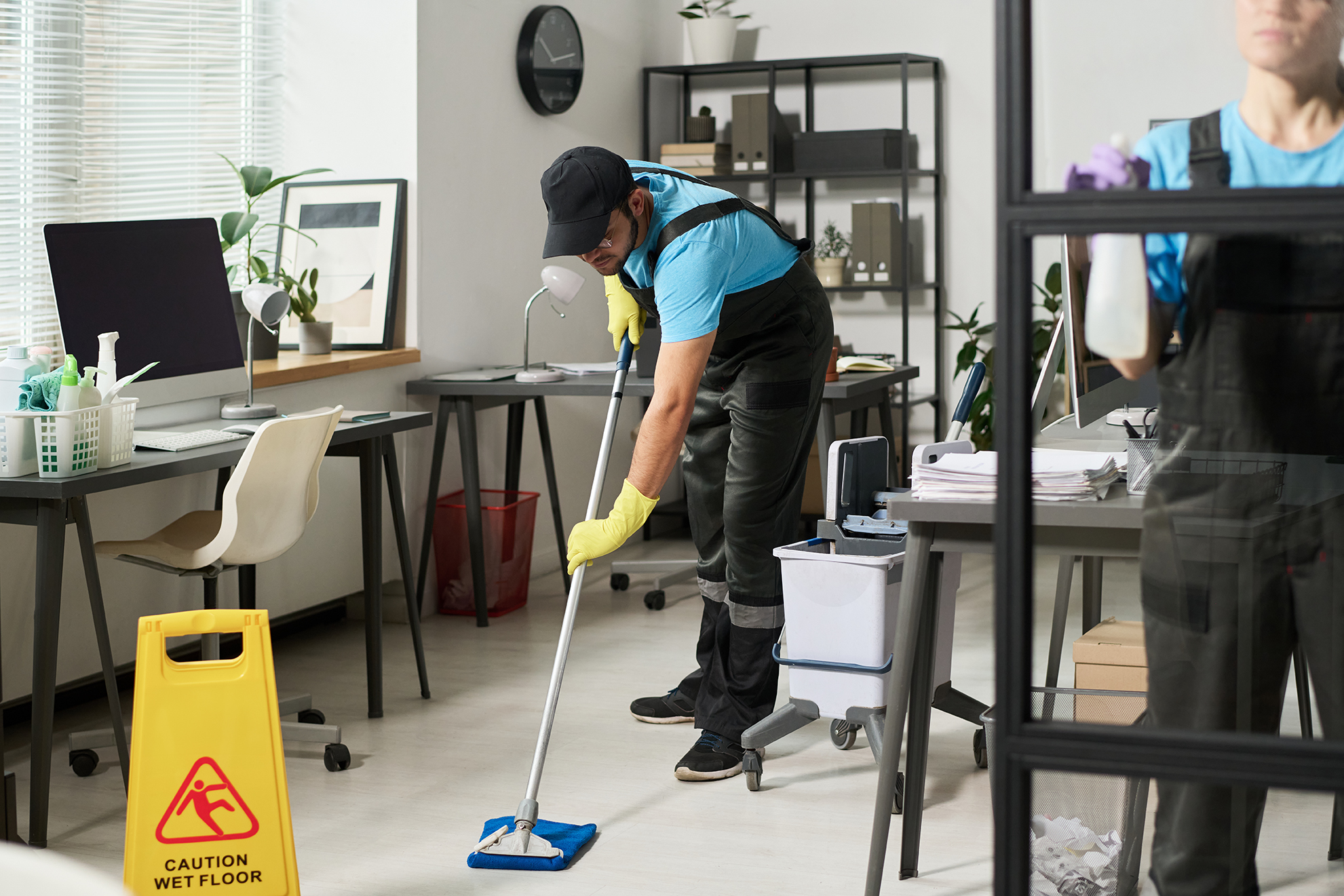 how commercial cleaning saves your business money​