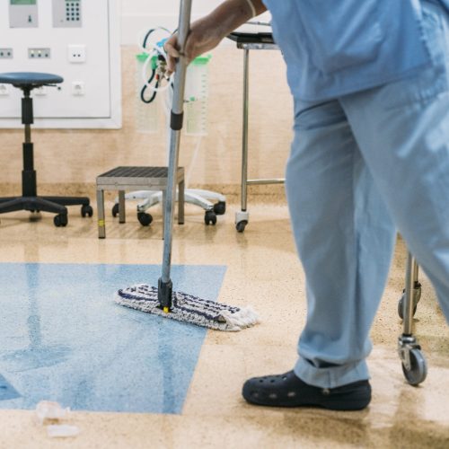 how to care for commercial flooring